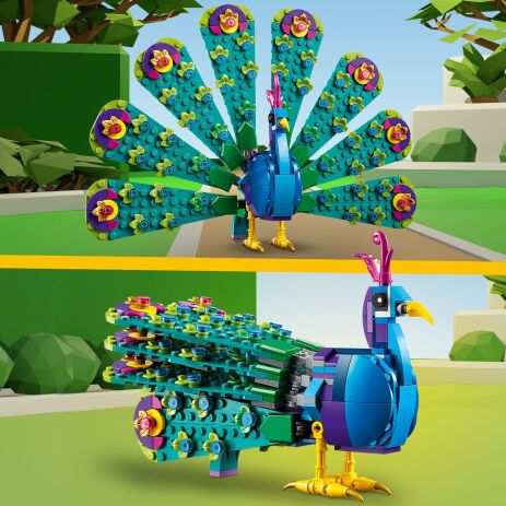 LEGO Creator 3in1 Exotic Peacock (31157) (2)