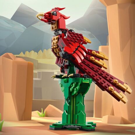 LEGO Creator 3in1 Medieval Dragon (31161) (3)