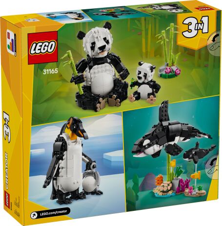 LEGO Creator 3in1 Wild Animals: Panda Family (31165) (8)