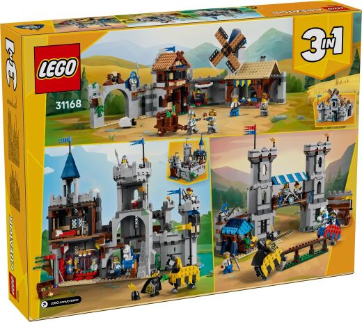LEGO Creator 3in1 Medieval Horse Knight Castle (31168) (11)