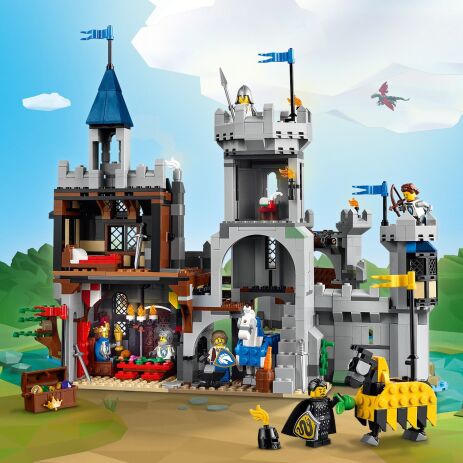 LEGO Creator 3in1 Medieval Horse Knight Castle (31168) (2)