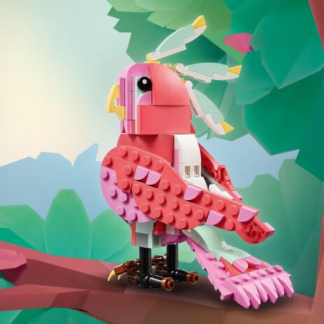 LEGO Creator 3in1 Wild Animals: Pink Flamingo (31170) (3)