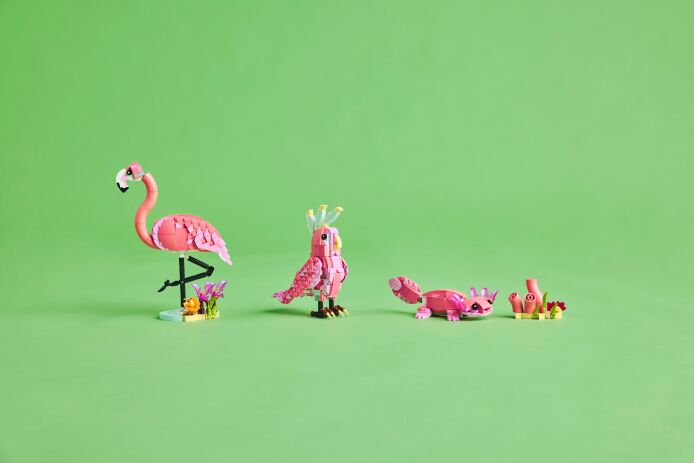 LEGO Creator 3in1 Wild Animals: Pink Flamingo (31170) (8)