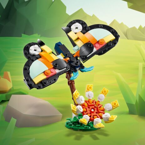 LEGO Creator 3in1 Wild Animals: Tropical Toucan (31173) (3)