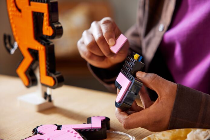 LEGO Art Keith Haring-Dancing Figures (31216) (5)