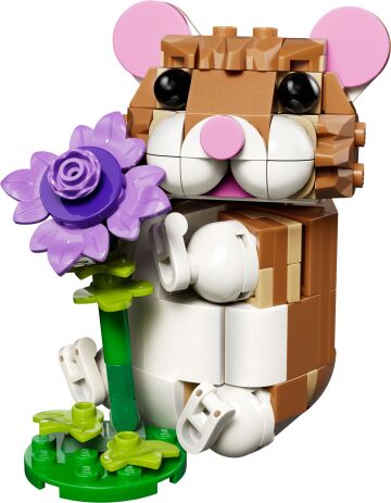 LEGO Creator 3in1 Cute Hamster With A Flower (31376) (1)