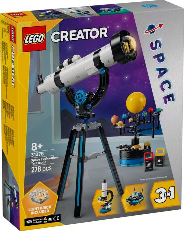 LEGO Creator 3in1 Space Exploration Telescope (31378) (0)