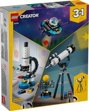 LEGO Creator 3in1 Space Exploration Telescope (31378) (11)