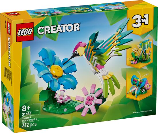 LEGO Creator 3in1 Wild Animals: Colorful Hummingbird (31384) (0)