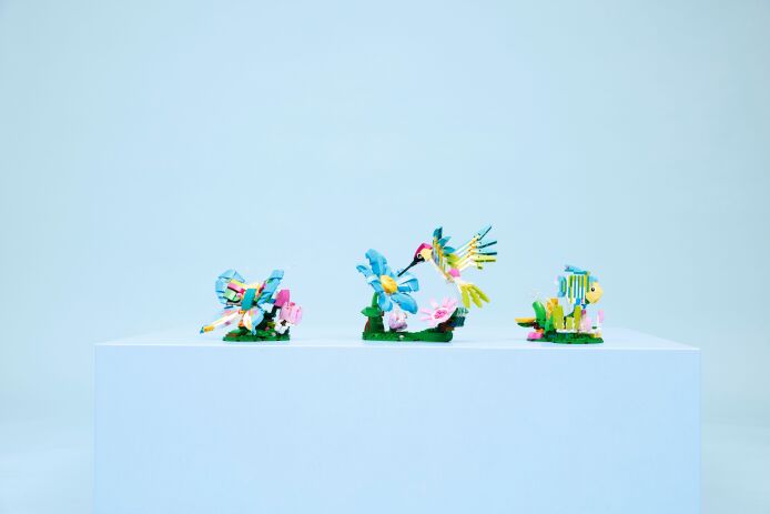 LEGO Creator 3in1 Wild Animals: Colorful Hummingbird (31384) (9)