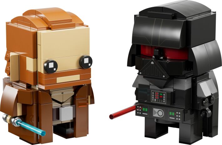 LEGO Brickheadz Star Wars Obi-Wan Kenobi & Darth Vader (40547) (1)