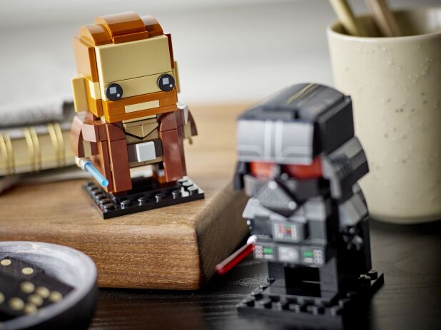 LEGO Brickheadz Star Wars Obi-Wan Kenobi & Darth Vader (40547) (3)