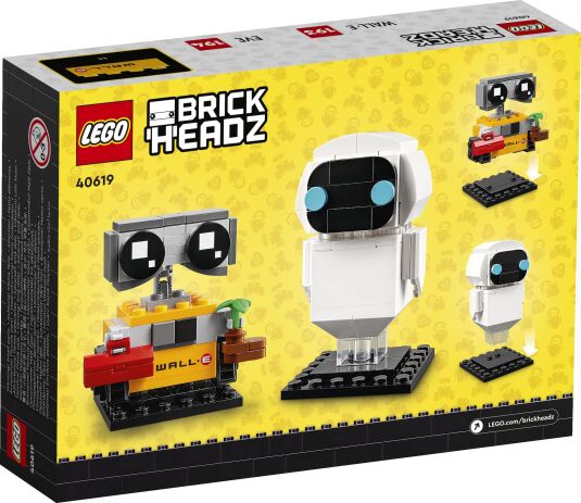 LEGO Brickheadz Disney Eve & Wall-E (40619) (3)