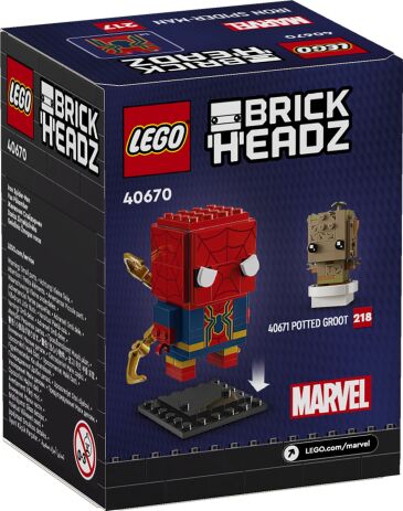 LEGO Brickheadz Iron Spider-Man (40670) (5)