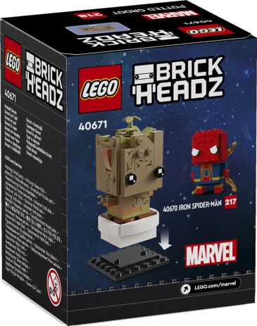 LEGO Brickheadz Potted Groot (40671) (5)