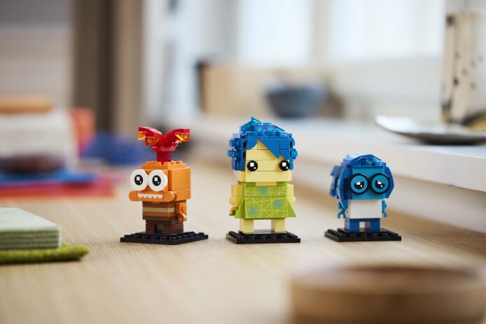 LEGO Brickheadz Inside 2 Out Joy, Sadness & Anxiety (40749) (3)