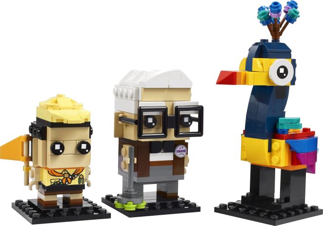LEGO Brickheadz Disney Carl, Russell & Kevin (40752) (1)