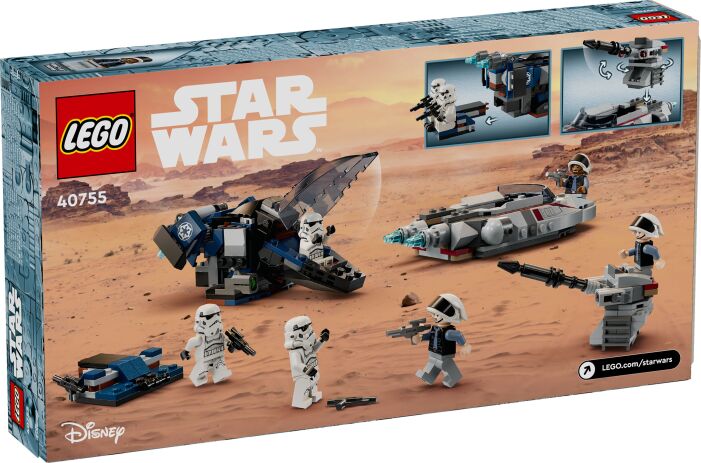 LEGO Star Wars Imperial Dropship vs. Rebel Scout Speeder (40755) (5)