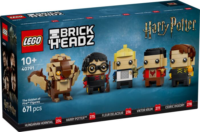 LEGO Brickheadz Harry Potter The Goblet Of Fire Figures (40791) (0)