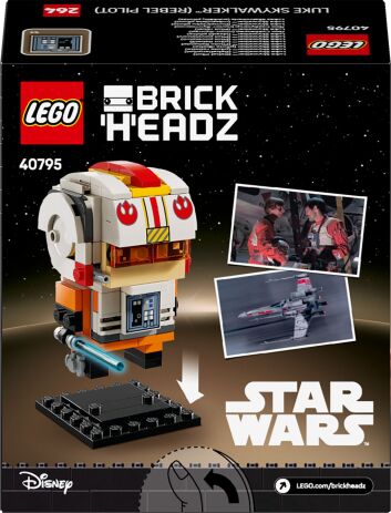 LEGO Brickheadz Star Wars Luke Skywalker Rebel Pilot (40795) (5)