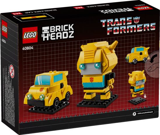 LEGO Brickheadz Bumblebee Robot & Vehicle (40804) (4)