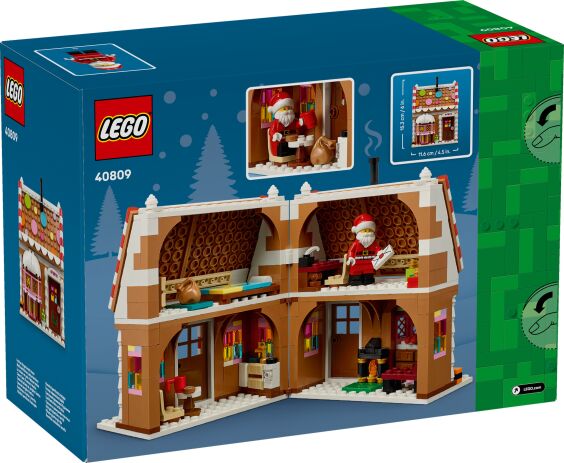 LEGO Festive Gingerbread House (40809) (7)