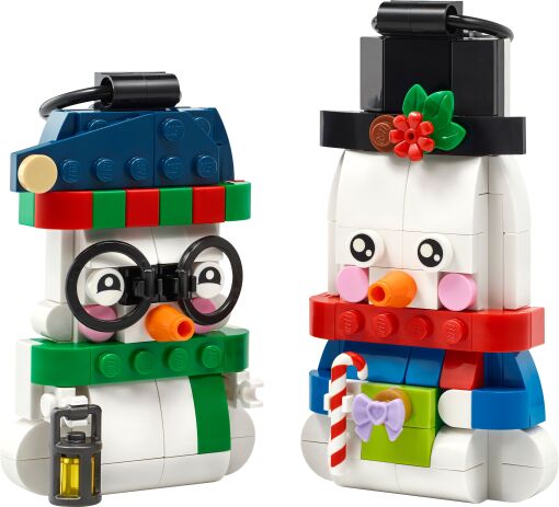 LEGO Snowman Ornaments (40812) (1)