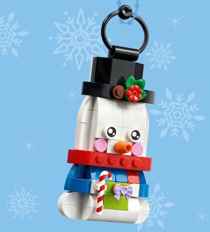 LEGO Snowman Ornaments (40812) (2)