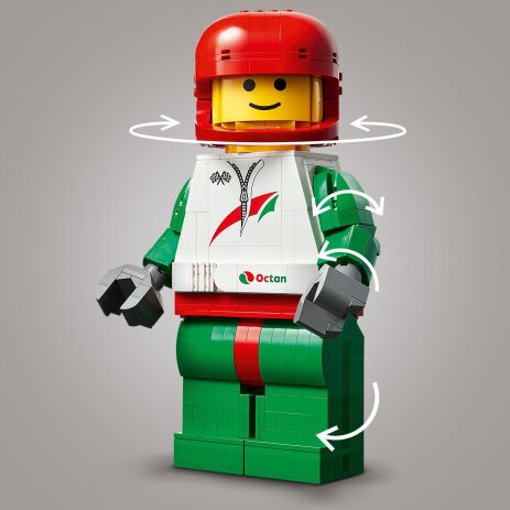 LEGO Up-Scaled Racing Driver Minifigure (40819) (2)