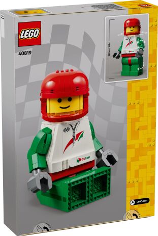 LEGO Up-Scaled Racing Driver Minifigure (40819) (7)