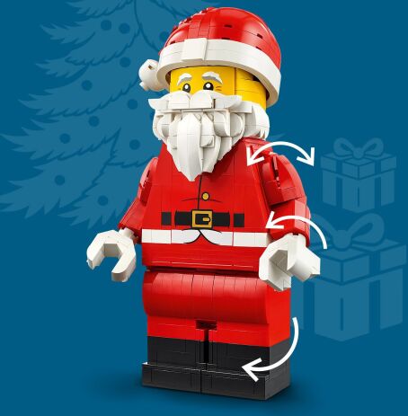 LEGO Up-Scaled Santa Minifigure (40820) (3)