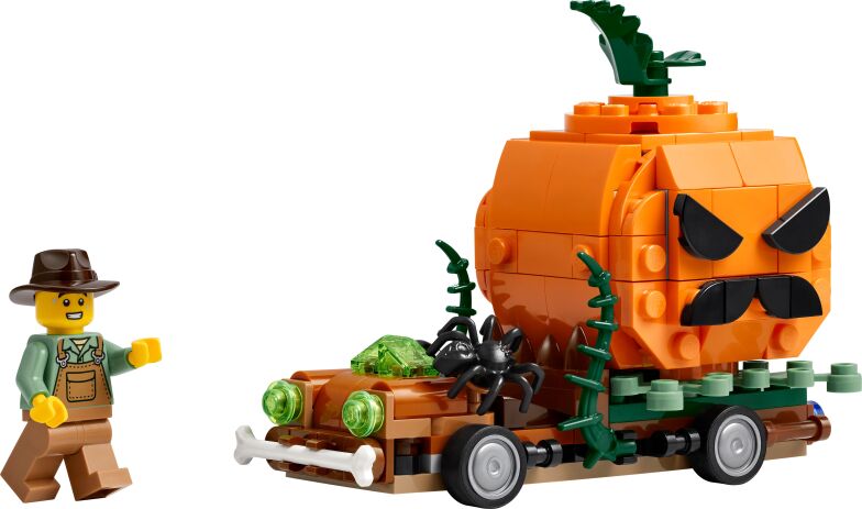 LEGO Jack-O'-Lantern Pickup Truck (40822) (1)