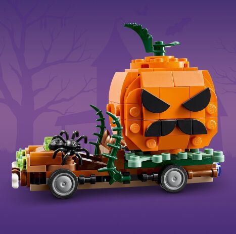 LEGO Jack-O'-Lantern Pickup Truck (40822) (2)