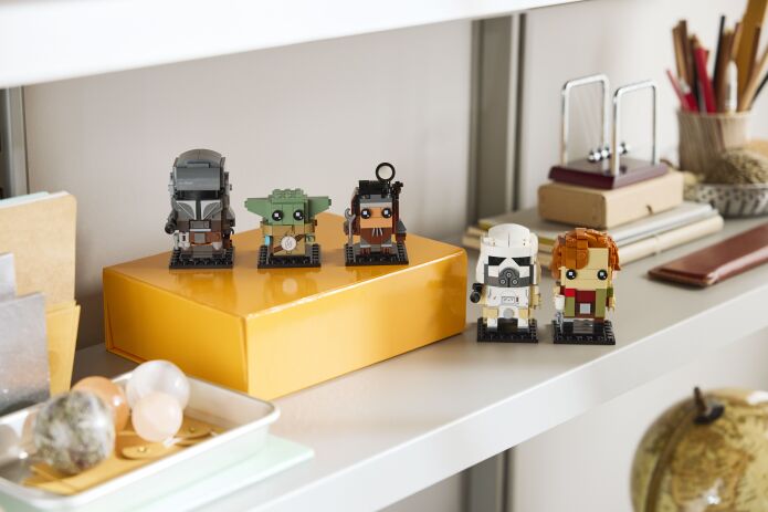 LEGO Brickheadz Star Wars The Mandalorian & Grocu: Allies & Villians (40856) (4)