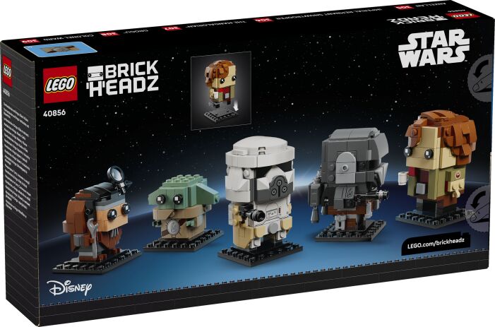LEGO Brickheadz Star Wars The Mandalorian & Grocu: Allies & Villians (40856) (6)