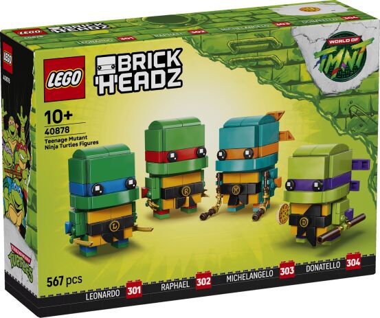 LEGO Brickheadz Teenage Mutant Ninja Turtles Figures (40878) (0)