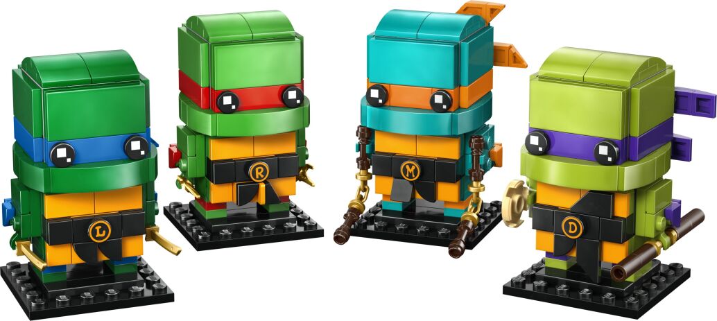 LEGO Brickheadz Teenage Mutant Ninja Turtles Figures (40878) (1)