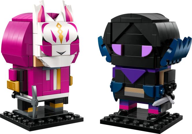 LEGO Brickheadz Fortnite Drift & Raven Figures (40884) (1)