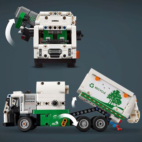 LEGO Technic Mack LR Electric Garbage Truck (42167) (2)