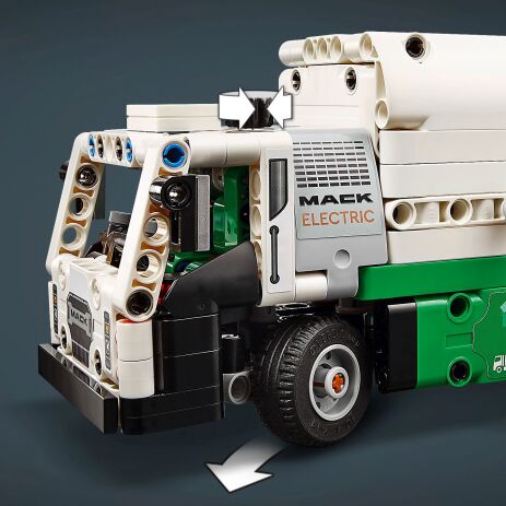 LEGO Technic Mack LR Electric Garbage Truck (42167) (3)