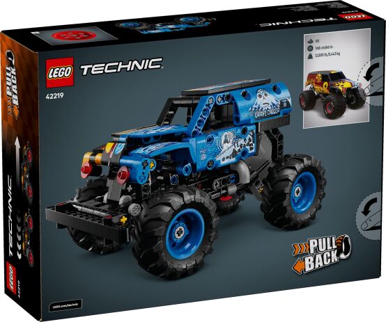 LEGO Technic Monster Jam Grave Digger Fire And Ice (42219) (7)