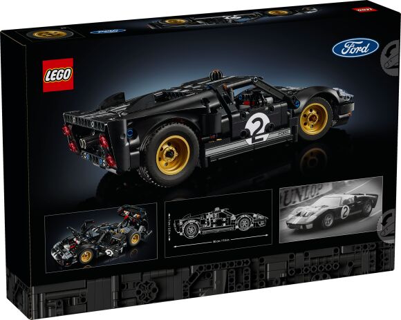 LEGO Technic 1966 Ford GT40 MK II Race Car (42223) (11)