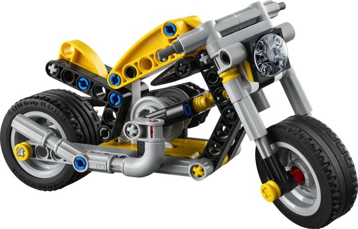 LEGO Technic Yellow Motorcycle (42225) (1)