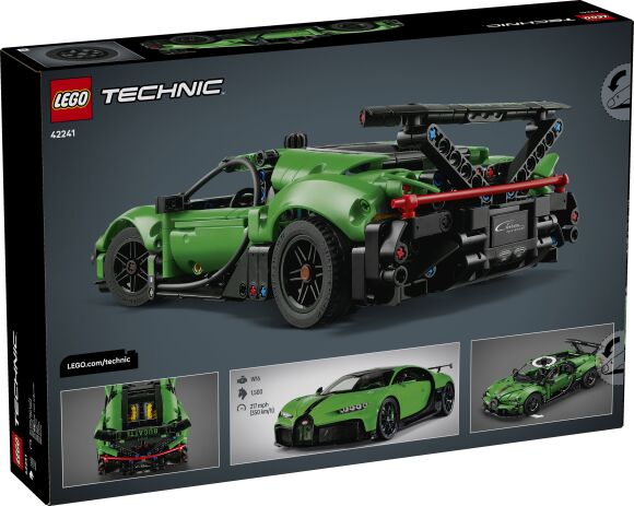 LEGO® Technic Green Bugatti Chiron Pur Sport Hypercar (42241) (9)
