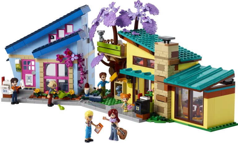 LEGO Friends Olly & Paisley's Family Houses (42620) (1)