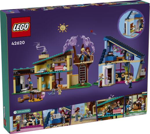 LEGO Friends Olly & Paisley's Family Houses (42620) (7)