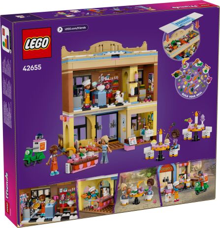 LEGO Friends Restaurant & Cooking School (42655) (12)