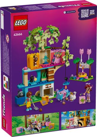 LEGO Friends Cat Birthday Party & Tree House (42666) (12)