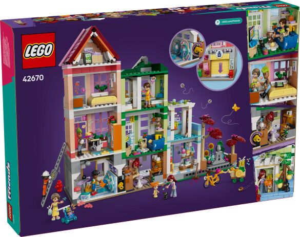 LEGO Friends Heartlake City Apartments & Stores (42670) (13)