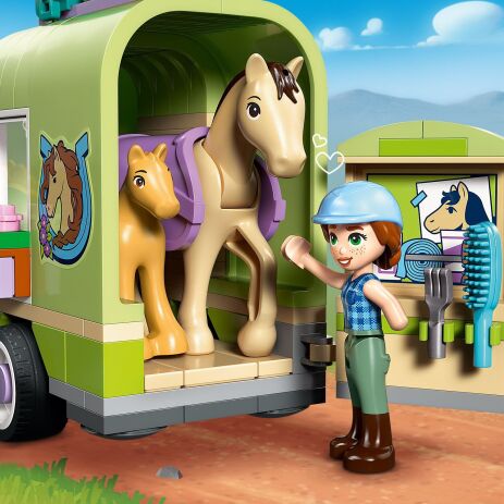 LEGO Friends Horse & Baby Foal Trailer (42695) (2)